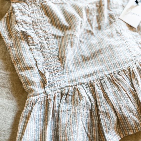NWT Japna Ruffled Tank, Size Small - Picture 3 of 7